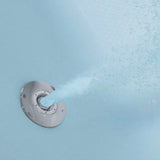 Whirlpool Water Jetted and Air Bubble Freestanding Bathtub, 67" x 32"