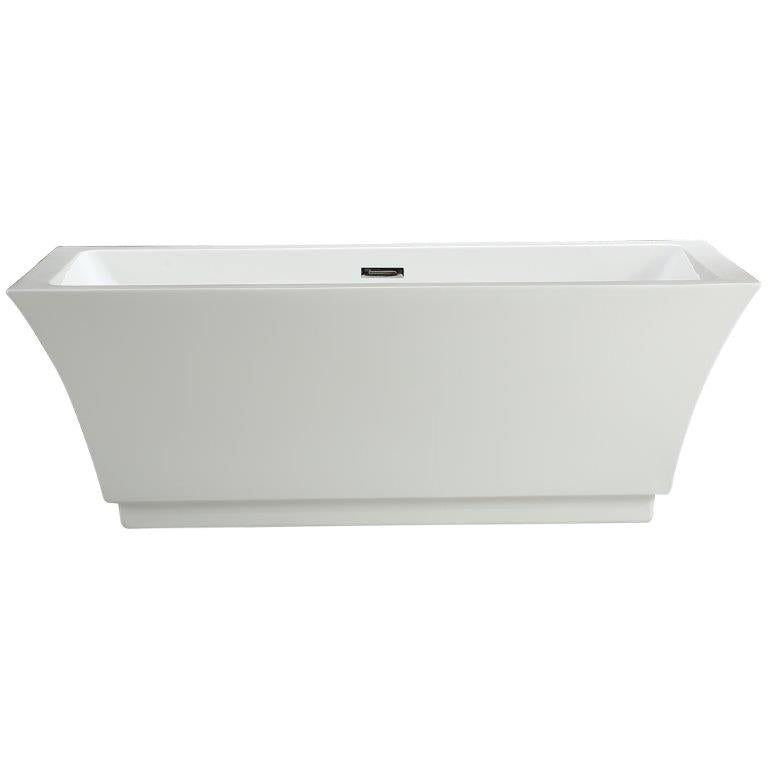 Allegra Soaking Bathtub, 67″ X 31.5″