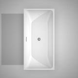 Rachel Soaking Bathtub - White - 59"