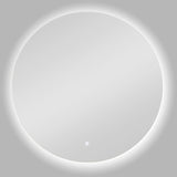 Round Back-lit LED Bathroom Mirror, 30"