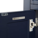 Keller Double Vanity Set with Wood Cabinet, Marble Vanity Top and Oval Under mount Sink 60"