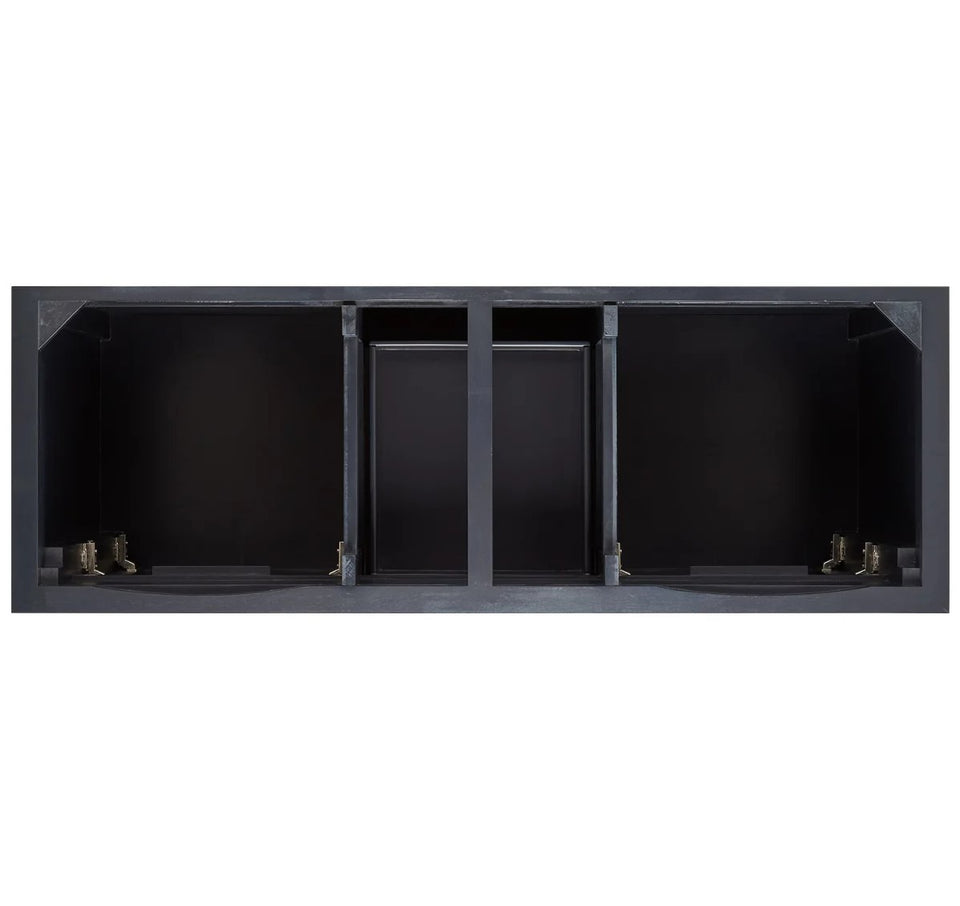 Keller Double Vanity Set with Wood Cabinet, Marble Vanity Top and Oval Under mount Sink 60"