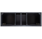 Keller Double Vanity Set with Wood Cabinet, Marble Vanity Top and Oval Under mount Sink 60"