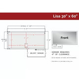 Jessalyn LED Bathroom/Vanity Mirror