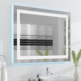 42"x72"Touch Sensor Hardwired  Color Changing LED Mirror, Temp 3000K/4200K/6400K