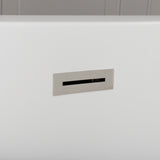 HUDSON ACRYLIC DOUBLE ENDED FREESTANDING TUB - NO FAUCET DRILLING