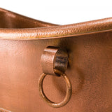 ABBOTT COPPER FREESTANDING DOUBLE SLIPPER BATHTUB  66"