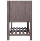 Everett Single Vanity Set with Wood Cabinet and Stone Vanity Top with Rectangular Under mount Sink 48"