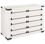 Single Vanity Set with Reclaimed Pine Cabinet, Granite Vanity Top and Rectangular Under mount Sink 48"