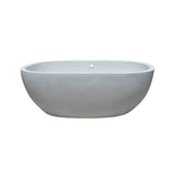 AVALON NATIVE STONE DOUBLE ENDED FREESTANDING TUB - NO FAUCET DRILLING